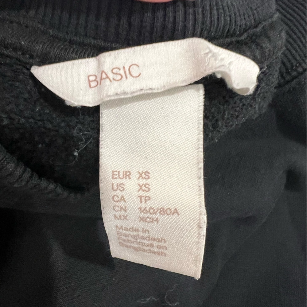 HM basic black crew neck - Picture 4 of 5